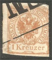 XW01-3089 Autriche 1890 Newspaper Journaux 1 Kreuzer Brun - Zeitungsmarken