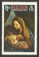 XW01-3085 Grenada Tableau Maratti Vierge Enfant Virgin Child Painting Noel Christmas MH * Neuf - Religious