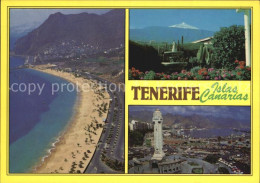 72435677 Tenerife Fliegeraufnahme Strand Teide Santa-Cruz  - Autres & Non Classés