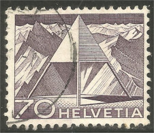 XW01-3028 Suisse 1949 Triangulation - Oblitérés