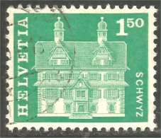 XW01-3023 Suisse Maison Reding House Schwyz - Used Stamps