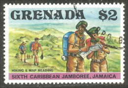 XW01-3020 Grenada Scouts Escalade Mountain Climbing Hiking Randonnée - Bergsteigen