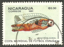 XW01-3019 Nicaragua Soccer Football Espana 82 - Altri & Non Classificati