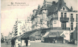 Blankenberghe  Digue Et Grand Hôtel Pauwels-D'Hondt - Blankenberge