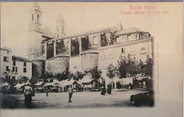 CPA De La Facade Latérale De St Jean à Bastia 20 - Bastia