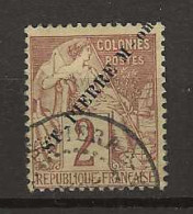 1891 USED St Pierre Et Miquelon Mi 18 - Oblitérés