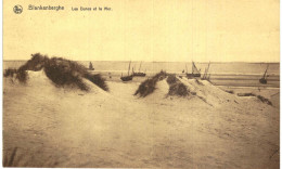 Blankenberghe  Les Dunes Et La Mer - Blankenberge