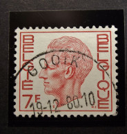 Belgie Belgique - 1971 - OPB/COB N° 1582 - ( 1 Value ) - Koning Boudewijn Elström - Obl. Gooik - Usados