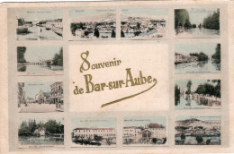 C P A  -  BAR SUR AUBE -   Souvenir De Bar Sur Aube  Multivues - Bar-sur-Aube