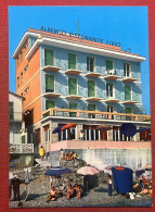 Cartolina - Albergo Ristorante Livio Sul Mare - Lavagna ( Genova ) - 1963 - Genova