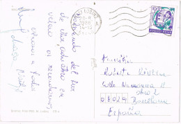 55191. Postal MALI LOSINJ (Yugoslavia) 1988. Vista General De Mali Loisinj - Storia Postale