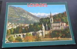 Lourdes - La Basilique Et Le Pic Du Jer - A. Doucet, Lourdes - Lourdes