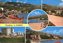 72435221 Baska Otok Krk Strand Hotel Restaurant Promenade  - Croatia