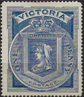 1897 Australia Victoria Hospital Charity Fund 1v. MH SG N. 353 - Andere & Zonder Classificatie