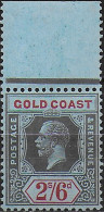 1924 Gold Coast George V 2s.6d. MNH SG N. 97 - Otros & Sin Clasificación