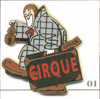 RARE Pin's Cirque / “Grock“ (Charles Adrien Wettach - Clown Suisse 1880-1959). Est. MVS - S. Jardon. Zamac. T1020-01 - Altri & Non Classificati