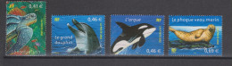 Yvert 3485 / 3488 Tortue Dauphin Orque Phoque - Used Stamps