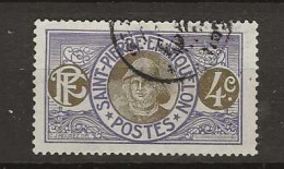 1909 USED St Pierre Et Miquelon Mi 75 - Oblitérés