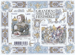 France 2016 Les Grandes Heures De L Histoire De France Drap D Or Bloc Feuillet N°f5067 Neuf** - Ungebraucht