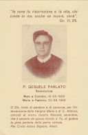 Santino P. Gesuele Parlato - Redentorista - Devotion Images