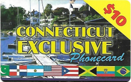 USA: Prepaid IDT - Connecticut Exclusive, Flags - Other & Unclassified