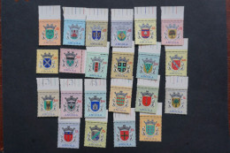 (Tv) Angola 1963 Coats Of Arms II Complete Set - MNH - Angola