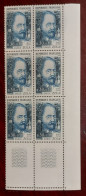 France  Neufs N**   Bloc De 6 Timbres YT N° 1511 Émile Zola - Mint/Hinged