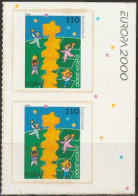 BRD 2000 MiNr.2x 2114 Aus MH 41 ** Postfrisch EUROPA ( B 2929 )günstige Versandkosten - Unused Stamps