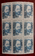 France  Neufs N**   Bloc De 9 Timbres YT N° 1511 Émile Zola - Mint/Hinged