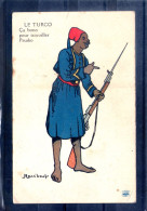 "le Turco". Carte Illustrée - Guerre 1914-18