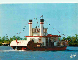 Bateaux - Bateaux Promenade - Tiki - Bateau De Promenade En Camargue - Les Saintes-Maries-de-la-Mer - CPM - Voir Scans R - Otros & Sin Clasificación