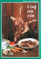 Recettes De Cuisine - Coq Au Vin - Carte Neuve - Gastronomie - CPM - Voir Scans Recto-Verso - Recepten (kook)