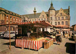 Marchés - Allemagne - Dusseldorf - Markt Auf Dem Rathousplatz - Marché Sur La Place De L'hotel De Ville - Automobiles -  - Markets