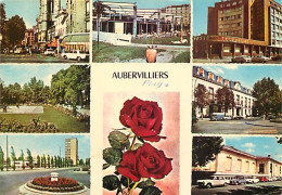 93 - Aubervilliers - Multivues - Automobiles - Fleurs - CPM - Voir Scans Recto-Verso - Aubervilliers