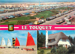 62 - Le Touquet - Multivues - Char à Voile - Automobiles - CPM - Voir Scans Recto-Verso - Le Touquet