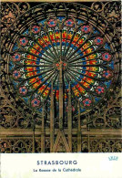 67 - Strasbourg - La Cathédrale - La Rosace - Art Religieux - Flamme Postale - CPM - Voir Scans Recto-Verso - Straatsburg