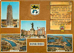 59 - Dunkerque - Multivues - Automobiles - Blasons - CPM - Voir Scans Recto-Verso - Dunkerque