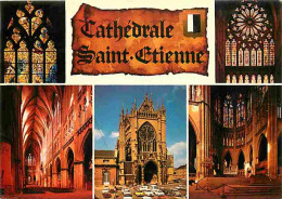 57 - Metz - La Cathédrale Saint Etienne - Multivues - Automobiles - CPM - Voir Scans Recto-Verso - Metz