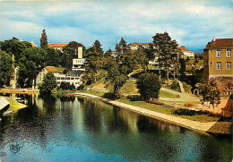 53 - Mayenne - Vue Sur La Mayenne Et Les Jardins De L'Hôpital - Carte Neuve - CPM - Voir Scans Recto-Verso - Mayenne