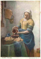 Art - Peinture - Jan Vermeer - The Cook - CPM - Voir Scans Recto-Verso - Pintura & Cuadros