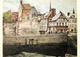 14 - Honfleur - La Lieutenance - 1977 - Aquarelle De Jean Louis Thibaut - Art Peinture - Carte Neuve - CPM - Voir Scans  - Honfleur