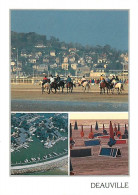 14 - Deauville - Multivues - Chevaux - Plage - CPM - Voir Scans Recto-Verso - Deauville