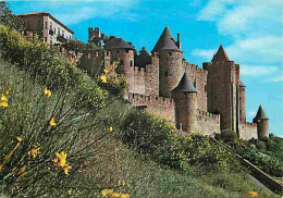 11 - Carcassonne - La Cité Médiévale - La Cité Côté Porte D'Aude - CPM - Voir Scans Recto-Verso - Carcassonne