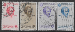 Italia Italy 1935 Regno Bellini 4val Sa N.388-391 US - Oblitérés