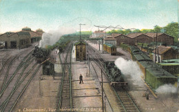 CHAUMONT - Vue Intérieure De La Gare. - Stations With Trains