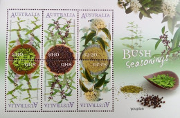 Australia 2022, Bush Seasonings  - Spices, MNH S/S - Unused Stamps