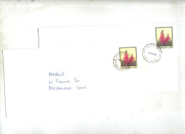 Lot 15  Lettre Entiere Fleur - Enteros Postales