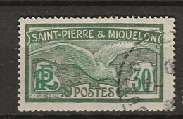 1922 USED St Pierre Et Miquelon Mi 109 - Oblitérés