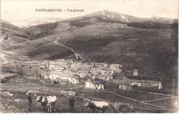 FR66 FONTRABIOUSE - Navarro - Vue Générale - Travaux Des Champs - Attelage De Boeufs Vaches - Animée - Belle - Otros & Sin Clasificación