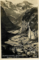 BE LAUTERBRUNNENTHAL STAUBBACH BREITHORN- Schild-Bichsel Brienz No 1136 - Circulé Le 05.09.1927 - Kandersteg